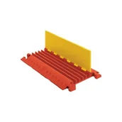 Wyposażenie miejsc publicznych - Justrite Safety Group Próg Zwalniający  Z Osłoną Na Kable Plb  Linebacker 5  Kanałów  5-Kanałów 51 Cm X 91 Cm X 6 Cm - miniaturka - grafika 1