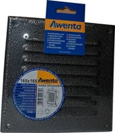 Kratki wentylacyjne - Awenta Systemy Wentylacyjne kratka wentylacyjna MTA2ANSR Antyczne Srebro 165x165 MTA2ANSR - miniaturka - grafika 1