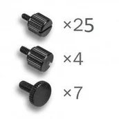 Tuning komputera - akcesoria - DimasTech DimasTech Zestaw MINI V2 ThumbScrews BT194 - miniaturka - grafika 1