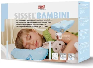 Sissel Hospidex Poduszka ortopedyczna Soft Bambini, niebieska, 35x25x9 cm SIS-110.007 - Poduszki - miniaturka - grafika 3