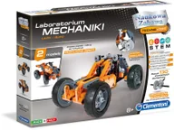 Zabawki konstrukcyjne - Clementoni Laboratorium mechaniki Lazik i Quad 60954 - miniaturka - grafika 1