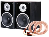 Głośniki i kolumny - Wilson Głośniki podstawkowe RAPTOR 3 + kabel SPK CABLE 4.0MM (2x3m), Kolor: Czarny - miniaturka - grafika 1