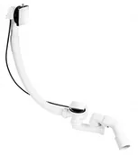 Syfony - McAlpine syfon wannowy z korkiem automatycznym, pokrętło kwadratowe MP31SSF-CBSQ MP31SSF-CBSQ - miniaturka - grafika 1