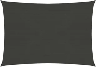 vidaXL Żagiel przeciwsłoneczny, HDPE, 2x3,5 m, antracytowy vidaXL - Parasole ogrodowe - miniaturka - grafika 2