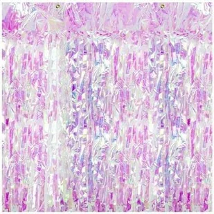 _xx_"Kurtyna Party, opalizujący, 90 x 250cm" CRT-017 - Gadżety na imprezę - miniaturka - grafika 5