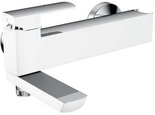 Excellent Pride bateria wannowo-prysznicowa ścienna chrom/biały AREX.4005WH - Baterie wannowe i prysznicowe - miniaturka - grafika 3