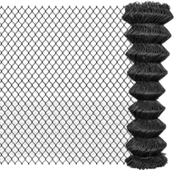 Ogrodzenia - vidaxl Siatka ogrodzeniowa 25 x 1,5 m, stalowa, szara - miniaturka - grafika 1