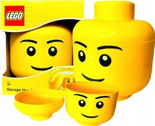 LEGO Duża Głowa Dziewczynka - Pojemniki na zabawki - miniaturka - grafika 11