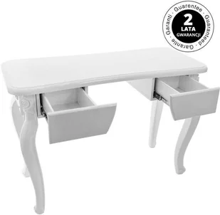 AZZURRO Biurko azzurro styl 2049 białe P106683 - Meble kosmetyczne - miniaturka - grafika 6