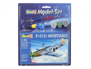 Revell P-51D Mustang (z farbami) 64148 - Kolekcjonerskie modele pojazdów - miniaturka - grafika 3