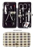 Zestawy do manicure i pedicure - Tradition 3 swords Zestaw do paznokci z cążkami do skórek - 8 części 7859 MC N CUT 484A-83716 - miniaturka - grafika 1