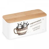 Gadżety dla niej i dla niego - Murrano Zestaw Herbat w Metalowym Pudełku Nadruk Wesołe Pandy PDM1-HERx3-017 - miniaturka - grafika 1