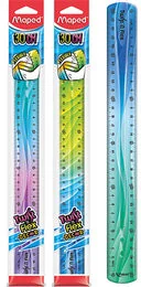 Maped linijka Twist'n Flex Decor, niełamliwa, 30 cm - Linijki, ekierki - miniaturka - grafika 2