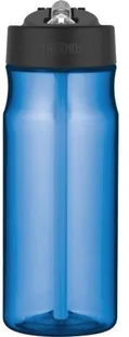 THERMOS Butelka nawadniająca Thermos ze słomką 530 ml jasnoniebieska 320122 - Shakery i bidony sportowe - miniaturka - grafika 2