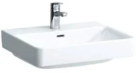 Umywalki - Laufen Pro S Umywalka wisząca 55x46,5x17,5 cm ze szkliwieniem LCC biała H8169624001041 - miniaturka - grafika 1