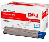 Dodatki do drukarek i skanerów - OKI Toner do MC853/MC873 | 7 300 str | cyan 45862839 - miniaturka - grafika 1