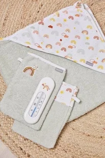 Bebe Jou bébé-jou Ręcznik z kapturkiem Rainbow Sky 301003 kidsinspirations-1307-0 - Okrycia kąpielowe dla dzieci - miniaturka - grafika 5
