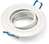 Oprawy, klosze i abażury - Aigostar OPRAWA HALOGENOWA LED ALMO BIAŁY MAT RUCHOMA ALUMINIUM OS_ALMO-1X_BM - miniaturka - grafika 1