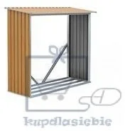 G21 Szopa na drewno WOH 136 - 182 x 75 cm, brązowa - Altany ogrodowe - miniaturka - grafika 3