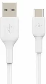 Kable USB - Belkin Kabel USB-C (Boost Charge USB-C/USB, kabel USB typu C do urządzeń takich jak Note10, S10, Pixel 4, iPad Pro i Nintendo Switch), 15 cm, biały CAB001bt0MWH - miniaturka - grafika 1