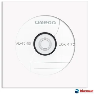 Omega DVD+R 4.7GB 16x Koperta*1 [40582] OMD16K1+ - Nośniki danych - miniaturka - grafika 2