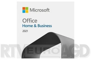 Microsoft Office Home & Business 2021 - FV23% - (T5D-03485) T5D-03485 - Programy biurowe - miniaturka - grafika 3