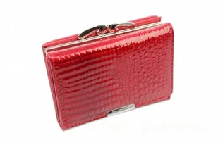 Jennifer Jones Portfel Damski Skórzany 12 cm Klamra I Klapka Skóra Naturalna Lakierowany - Portfele Jennifer Jones Portfel Damski Skórzany 12 cm Klamra I Klapka Skóra Naturalna Lakierowany - Portfele - miniaturka - grafika 1