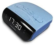 Radiobudziki - Metronic 477033 Radiowecker Duo Colors LED Anzeige Blau/Schwarz - miniaturka - grafika 1