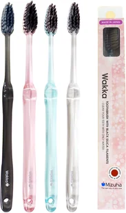 Shinyei SHINYEI WAKKA z czarną krzemionką - Czyści zęby bez użycia pasty - Szczoteczki do zębów - miniaturka - grafika 2