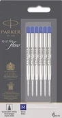 Długopisy - Parker quinkflow nachfuellmine do długopis z delikatnej koronki, niebieski 2025156 - miniaturka - grafika 1