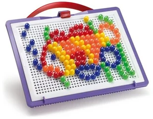 Quercetti FANTACOLOR MOZAIKA 10mm 150szt GXP-506139 - Zabawki kreatywne - miniaturka - grafika 2