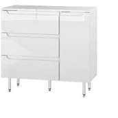 Szafki łazienkowe - Furni Szafka z Blatem Stojąca ETHOS 90 cm D L ETH BL ST 90 - miniaturka - grafika 1