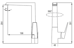 Art Platino Bateria Art Platino Rok chrom - Baterie kuchenne - miniaturka - grafika 4