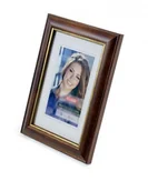 Ramki na zdjęcia - Ramka 10X15 drewniana średni brąz DRI S RIC46DRIS - miniaturka - grafika 1