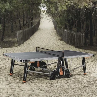 Cornilleau Stół do tenisa 600X Outdoor niebieski 113101 - Tenis stołowy - miniaturka - grafika 12