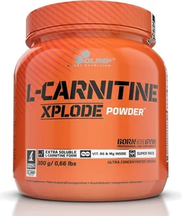 Olimp l-carnitine Xplode Powder 300g 50080 - Spalacze tłuszczu - miniaturka - grafika 5