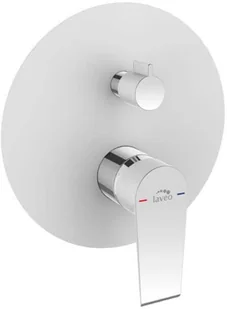 Laveo Largo bateria natryskowa podtynkowa z przełącznikiem BAH 60PD produkcji Laveo BAH 60PD - Baterie podtynkowe - miniaturka - grafika 2