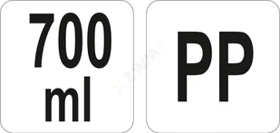 Yato DYSPENSER DO SOSÓW 700ML BIAŁY YG-00555 - Wyposażenie lokali gastronomicznych - miniaturka - grafika 3