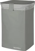 Kosze na bieliznę - Spirella Kosz na pranie Classic L szary - miniaturka - grafika 1