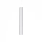 Lampy sufitowe - Ideal Lux Lampa wisząca Tube SP1 Medium 211701 nowoczesna oprawa w kolorze białym 211701 - miniaturka - grafika 1