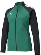 Kurtki i kamizelki sportowe damskie - PUMA PUMA Sweter damski Pepper Green-Puma Black L 657252 - miniaturka - grafika 1
