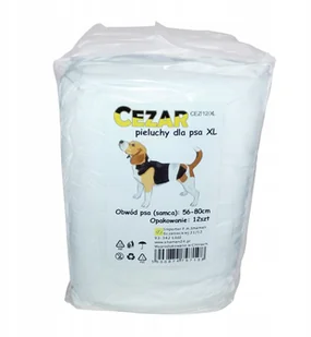 Cezar Pieluchy pampersy dla psa samców 72 XL 56-80 - Specjalistyczne artykuły dla zwierząt - miniaturka - grafika 5