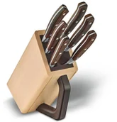 Noże kuchenne - Victorinox Zestaw noży kutych w bloku 7.7240.6 7.7240.6 - miniaturka - grafika 1