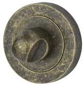 Szyldy i rozety - VDS ROZETA OKRĄGŁA WC R1 KOLOR ANTYCZNY ZŁOTY 10-1210 - miniaturka - grafika 1