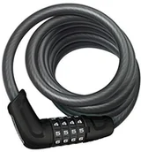 Zabezpieczenia do roweru - Abus zapięcie rowerowe 6512 °C/180/12 BK scmu, Black, One Size, 13414 2 134142 - miniaturka - grafika 1