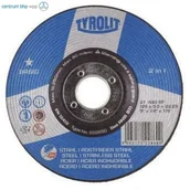 Akcesoria do elektronarzędzi - Tyrolit TARCZA DO SZLIFOWANIA TYROLIT BASIC FAST CUT 178x6,0x22,23 A30P-BF (OP=10SZT.) - miniaturka - grafika 1