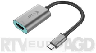 i-tec Adapter USB-C do HDMI 4K Ultra HD 60Hz kompatybilny z Thunderbolt 3 (C31METALHDMI60HZ) - Adaptery i przejściówki - miniaturka - grafika 2