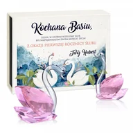 Wesele i ślub - Murrano Kryształowe Łabędzie dla Niej na Rocznicę Ślubu KRSZ-LB-009 - miniaturka - grafika 1