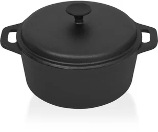 vidaXL Lumarko Garnek, 26,5 cm, żeliwo 313362 - Garnki - miniaturka - grafika 2