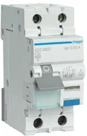 Wyłączniki światła i elektryczne - Hager Wyłącznik różnicowoprądowy z członem nadprądowym ADC910D 10A B 30mA AC 2pol ADC910D - miniaturka - grafika 1